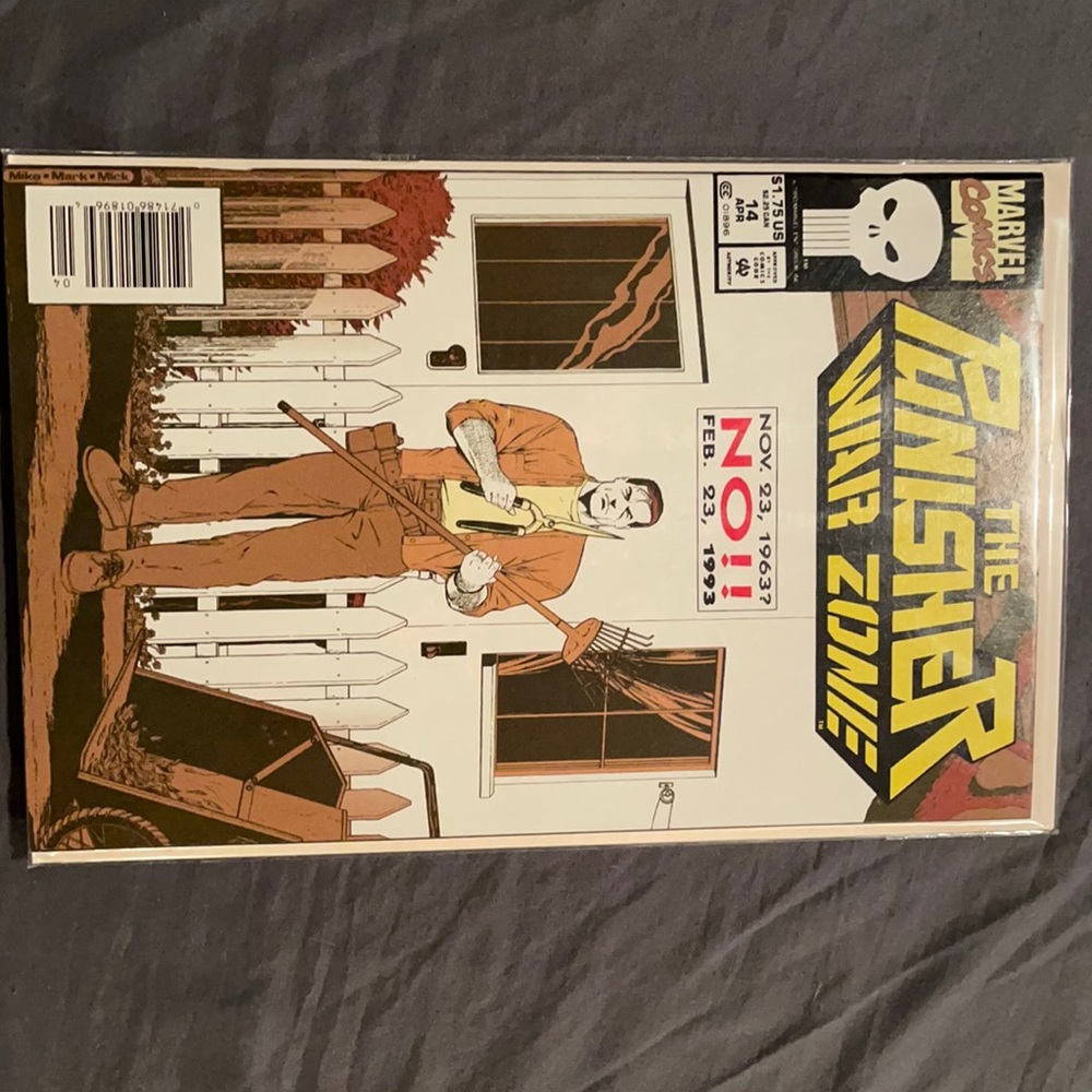 The punisher war zone comic